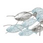 Figura Decorativa DKD Home Decor 65,4 x 9 x 39,5 cm Plateado Azul Dorado Espirales Mediterráneo (2 Unidades) Figura Decorativa DKD Home Decor 65,4 x 9 x 39,5 cm Plateado Azul Dorado Espirales Mediterráneo (2 Unidades)