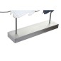 Figurine Décorative DKD Home Decor Gris Bleu Métal Blanc Spirales (63 x 9 x 44 cm) (2 Unités) Figurine Décorative DKD Home Decor Gris Bleu Métal Blanc Spirales (63 x 9 x 44 cm) (2 Unités)