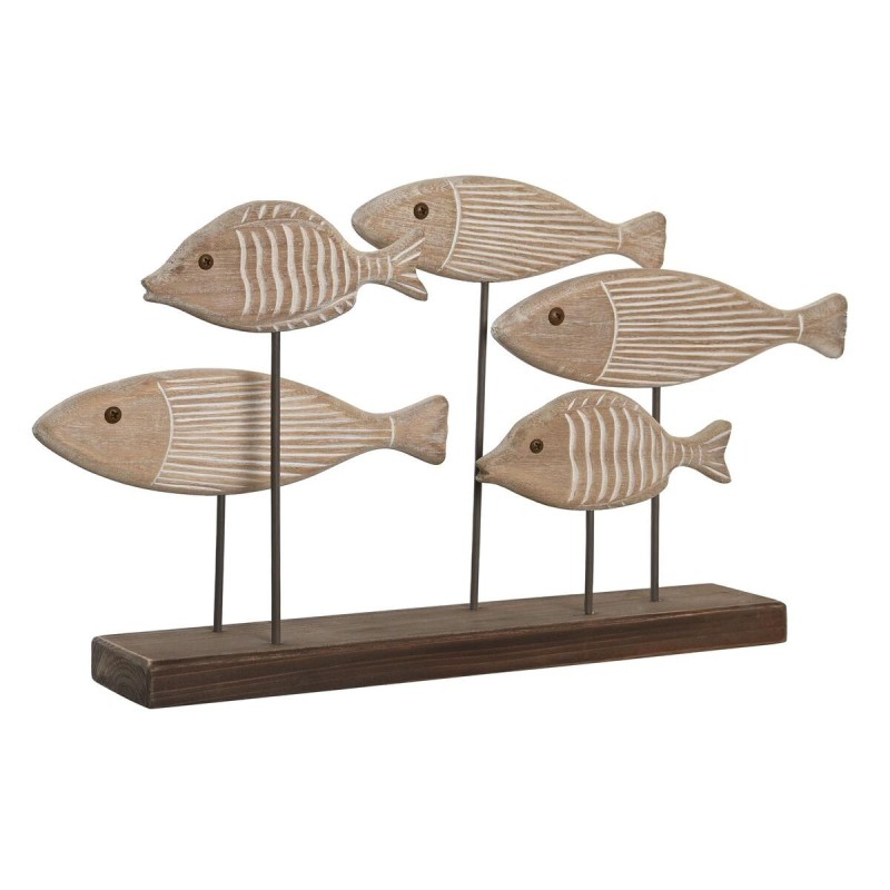 Figurine Décorative DKD Home Decor Finition vieillie Marron Clair Spirales (51 x 8 x 27 cm) Figurine Décorative DKD Home Decor Finition vieillie Marron Clair Spirales (51 x 8 x 27 cm)
