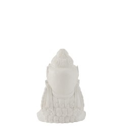 Tête bouddha blanc