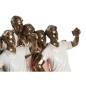 Figurine Décorative DKD Home Decor Rose Doré Blanc Résine Moderne Famille (18 x 10 x 25 cm) (2 Unités) Figurine Décorative DKD Home Decor Rose Doré Blanc Résine Moderne Famille (18 x 10 x 25 cm) (2 Unités)