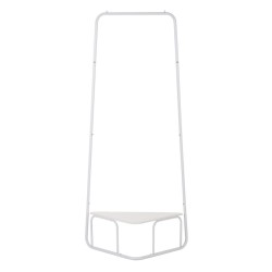 Porte-manteau 81 x 38 x 182 cm Métal Blanc