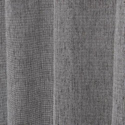 Rideau Gris Polyester 100 % coton 140 x 260 cm