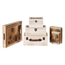 Coffre 34,5 x 24 x 14 cm Rotin DMF