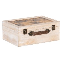 Coffre 34,5 x 24 x 14 cm Rotin DMF