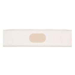 Boîte Décorative Fleurs Toile 24 x 18 x 6 cm DMF (2 Pièces)