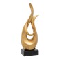 Figurine Décorative 12 x 9,5 x 40,5 cm Doré