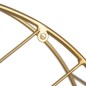 Estante 51 x 14 x 51 cm Natural Dorado Metal Madera