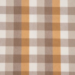 Nappe Polyester Ocre 100 % coton 140 x 240 cm