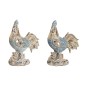 Figurine Décorative DKD Home Decor 14,3 x 7,5 x 20 cm Bleu Turquoise Coq Décapé (2 Unités) Figurine Décorative DKD Home Decor 14,3 x 7,5 x 20 cm Bleu Turquoise Coq Décapé (2 Unités)