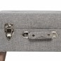 Coffre Tissu Synthétique Bois