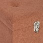 Coffre Tissu Synthétique Bois