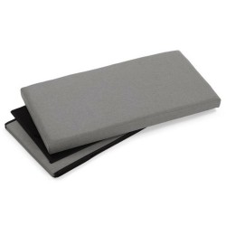 Banc de coffre Long Démontable Lin Bois MDF (38 x 37,5 x 76,5 cm)