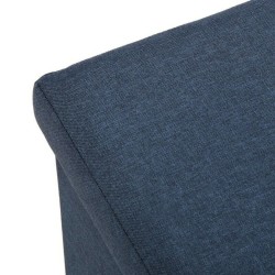 Banc de coffre Long Démontable Lin Bois MDF (38 x 37,5 x 76,5 cm)