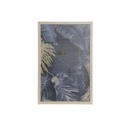 Décoration murale DKD Home Decor 30 x 1,5 x 45 cm Naturel Gris Tropical (2 Unités)