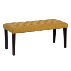 Banquette 115 x 44 x 43 cm Moutarde