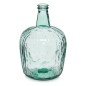 Botella Rayas Decoración 14 x 44 x 13 cm Transparente (2 Unidades)