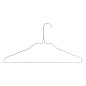 Juego de Perchas 40 x 1 x 20 cm Plateado Metal (24 Unidades)