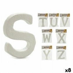 Lettres STUVWXYZ Blanc polystyrène 2 x 23 x 17 cm (8 Unités)