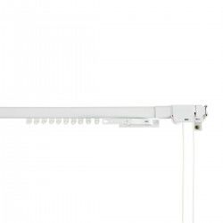 Rail de rideau Stor Planet Cintacor Extensible Renforcé Blanc 120-210 cm