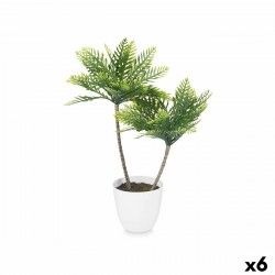 Plante décorative Palmier Plastique 36 x 55,5 x 24 cm (6 Unités)