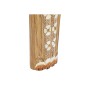 Figura Decorativa DKD Home Decor Blanco Marrón Perro Tropical 80 cm 16 x 9 x 100 cm