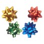 Boucles Mat 4 cm Multicouleur PVC (12 Unités)