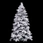 Sapin de Noël artificiel blanc H. 210 cm Sapin de Noël artificiel blanc H. 210 cm