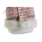 Decoración DKD Home Decor Blanco Marrón Rosa 30 x 16 x 33 cm (2 Unidades)