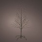 Sapin de Noël 493459 LED Batterie Noir Ø 80 x 150 cm