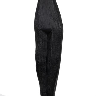 Figurine Décorative Noir Femme 9,5 x 9,5 x 90 cm