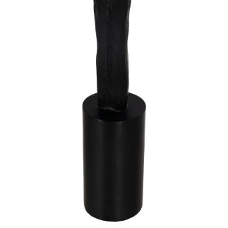 Figurine Décorative Noir Femme 9,5 x 9,5 x 90 cm