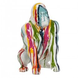 Figurine Décorative Gorille 20,5 x 19,5 x 30,5 cm