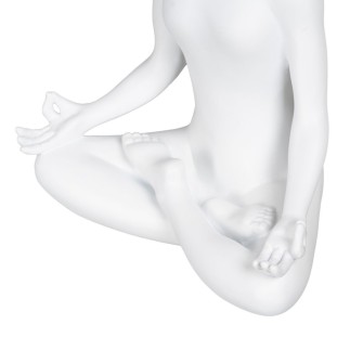 Figurine Décorative Blanc 17,5 x 11 x 23,5 cm