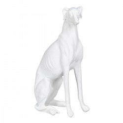 Figurine Décorative Blanc Chien 19 x 12 x 37,5 cm