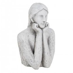 Buste Argile Femme 35,5 x 27 x 55 cm