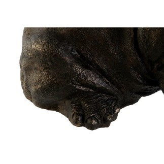 Figurine Décorative DKD Home Decor 74 x 33,5 x 42 cm Cuivre Résine Hippopotame