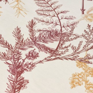 Nappe enduite antitache Mauré Christmas 140 x 140 cm