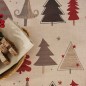 Nappe enduite antitache Muaré Laponia 140 x 140 cm