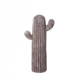 Figurine Décorative Gris Cactus 25 x 14 x 47,5 cm