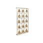 Decoración de Pared Home ESPRIT Dorado Campanas 50 x 10 x 97 cm