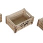 Juego de Cajas Decorativas Home ESPRIT Marrón Negro Madera de Paulonia Mapamundi 39 x 28 x 14,5 cm (5 Piezas) Juego de Cajas Decorativas Home ESPRIT Marrón Negro Madera de Paulonia Mapamundi 39 x 28 x 14,5 cm (5 Piezas)