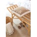 Almofada com mini-espelhos em juta natural L46cm - Almofada para exterior Almofada com mini-espelhos em juta natural L46cm - Almofada para exterior