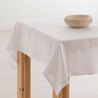 Nappe Mauré 140 x 150 cm Blanc