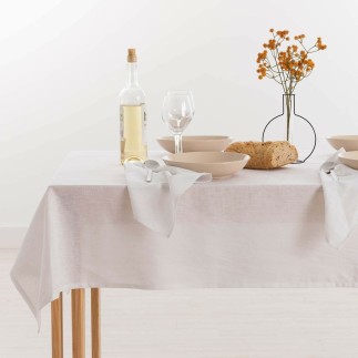 Nappe Mauré 140 x 150 cm Blanc
