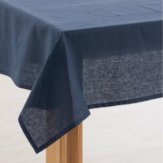 Nappe Mauré 100x150cm 100 x 150 cm Bleu foncé