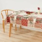 Nappe enduite antitache Mauré Christmas Present  100 x 140 cm