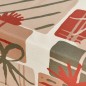 Nappe enduite antitache Mauré Christmas Present  100 x 140 cm