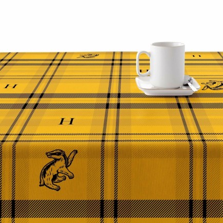 Nappe enduite antitache Harry Potter Hufflepuff 300 x 140 cm