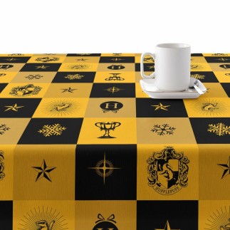 Nappe enduite antitache Harry Potter Hufflepuff 100 x 140 cm